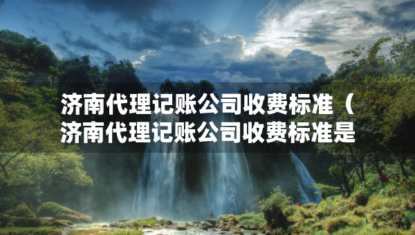 濟南代理記賬公司收費標準（濟南代理記賬公司收費標準是多少）