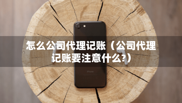 怎么公司代理記賬（公司代理記賬要注意什么?）
