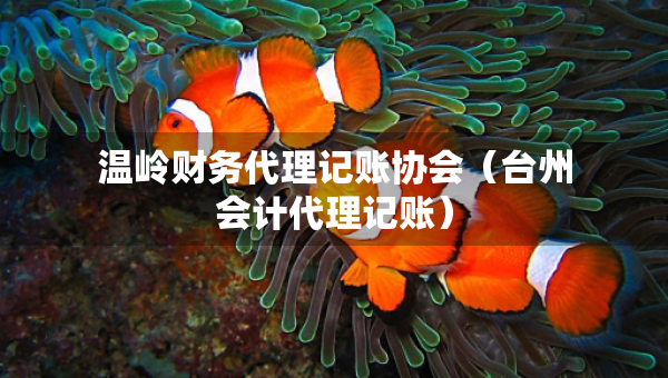 溫嶺財(cái)務(wù)代理記賬協(xié)會(huì)（臺(tái)州會(huì)計(jì)代理記賬）
