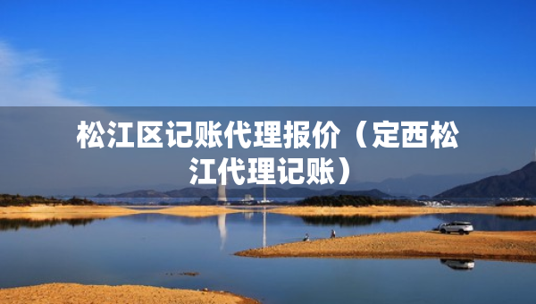 松江區(qū)記賬代理報(bào)價(jià)（定西松江代理記賬）