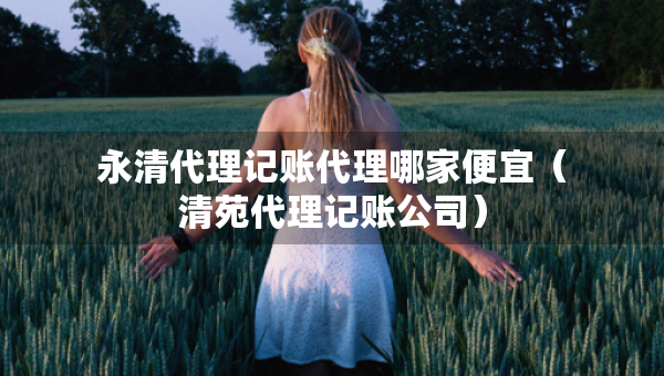 永清代理記賬代理哪家便宜（清苑代理記賬公司）