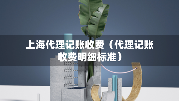 上海代理記賬收費(fèi)（代理記賬收費(fèi)明細(xì)標(biāo)準(zhǔn)）