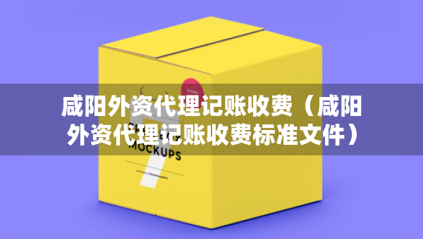 咸陽外資代理記賬收費（咸陽外資代理記賬收費標準文件）