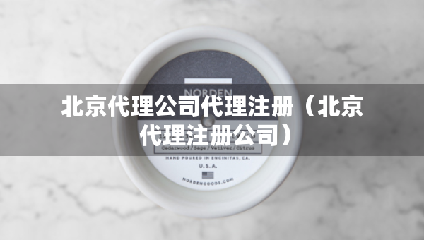 北京代理公司代理注冊(cè)（北京 代理注冊(cè)公司）