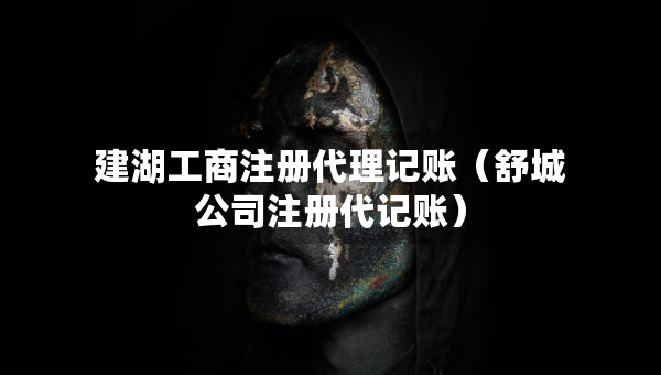 建湖工商注冊(cè)代理記賬（舒城公司注冊(cè)代記賬）