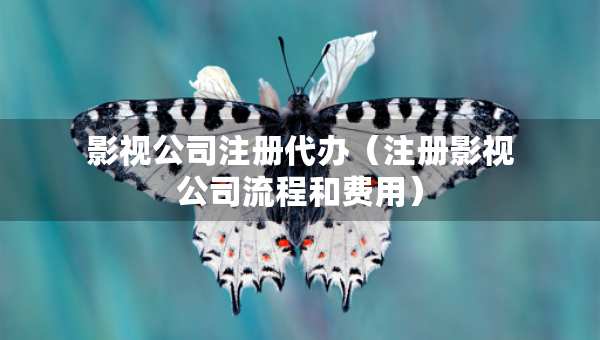 影視公司注冊代辦（注冊影視公司流程和費用）