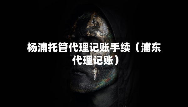 楊浦托管代理記賬手續(xù)（浦東 代理記賬）