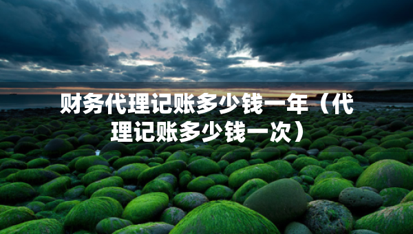 財(cái)務(wù)代理記賬多少錢一年（代理記賬多少錢一次）