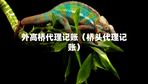 外高橋代理記賬（橋頭代理記賬）
