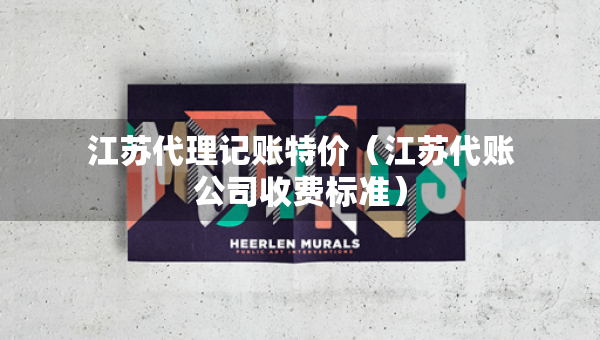 江蘇代理記賬特價(jià)（江蘇代賬公司收費(fèi)標(biāo)準(zhǔn)）