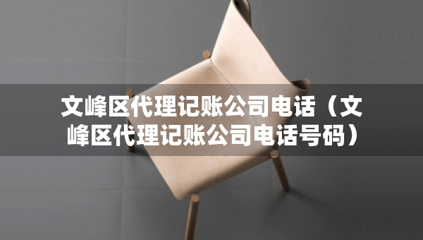 文峰區(qū)代理記賬公司電話（文峰區(qū)代理記賬公司電話號碼）