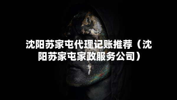 沈陽蘇家屯代理記賬推薦（沈陽蘇家屯家政服務公司）