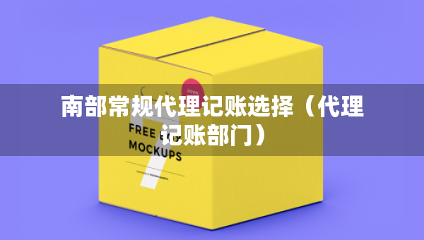 南部常規(guī)代理記賬選擇(代理記賬部門) 南部常規(guī)代理記賬選擇(代理記賬部門)