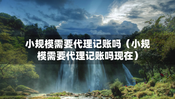 小規(guī)模需要代理記賬嗎（小規(guī)模需要代理記賬嗎現(xiàn)在）