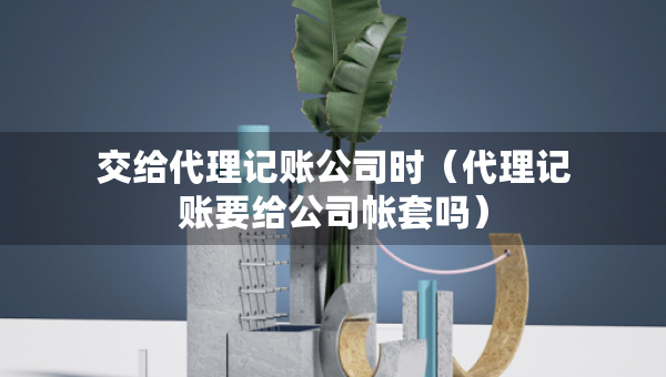 交給代理記賬公司時(shí)（代理記賬要給公司帳套嗎）