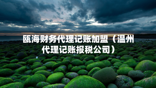 甌海財務(wù)代理記賬加盟（溫州代理記賬報稅公司）