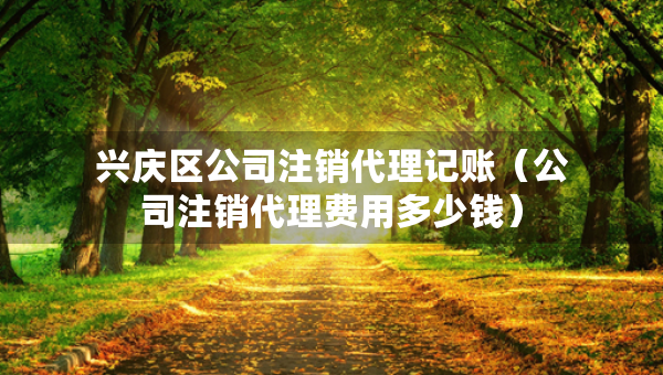 興慶區(qū)公司注銷代理記賬(公司注銷代理費(fèi)用多少錢) 興慶區(qū)公司注銷代理記賬(公司注銷代理費(fèi)用多少錢)