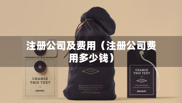 注冊公司及費(fèi)用（注冊公司費(fèi)用多少錢）