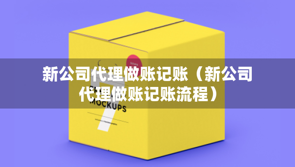 新公司代理做賬記賬(新公司代理做賬記賬流程) 新公司代理做賬記賬(新公司代理做賬記賬流程)