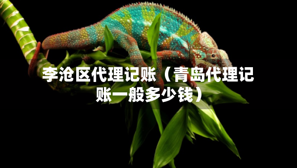 李滄區(qū)代理記賬(青島代理記賬一般多少錢(qián)) 李滄區(qū)代理記賬(青島代理記賬一般多少錢(qián))