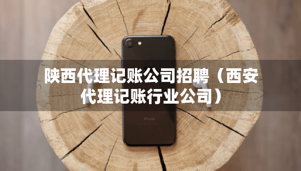 陜西代理記賬公司招聘（西安代理記賬行業(yè)公司）