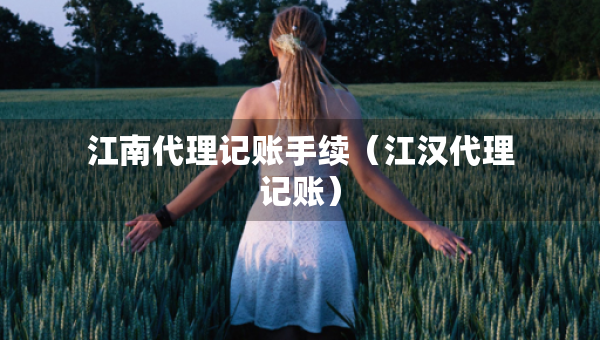 江南代理記賬手續(xù)（江漢代理記賬）