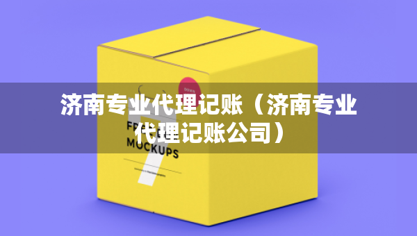 濟南專業(yè)代理記賬（濟南專業(yè)代理記賬公司）