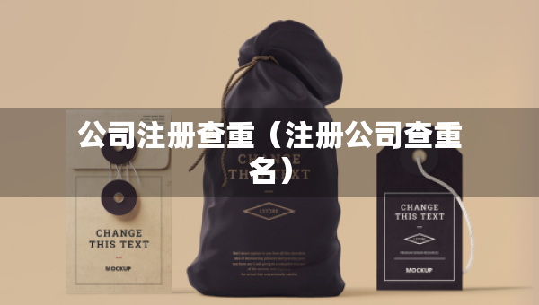 公司注冊查重（注冊公司查重名）