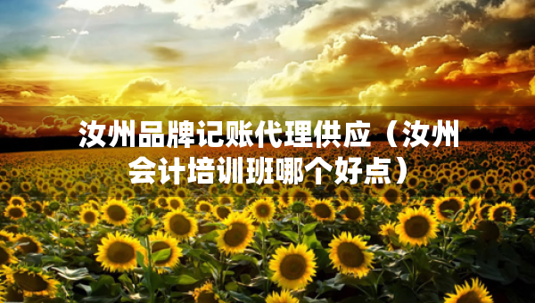 汝州品牌記賬代理供應(yīng)（汝州會(huì)計(jì)培訓(xùn)班哪個(gè)好點(diǎn)）