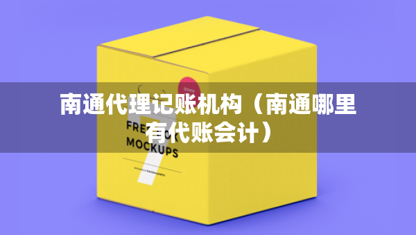 南通代理記賬機(jī)構(gòu)（南通哪里有代賬會(huì)計(jì)）