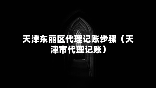 天津東麗區(qū)代理記賬步驟（天津市代理記賬）