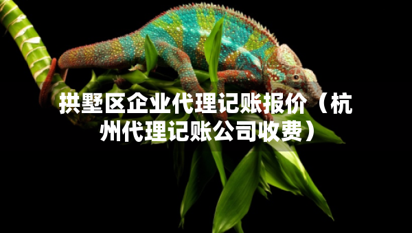 拱墅區(qū)企業(yè)代理記賬報(bào)價(jià)（杭州代理記賬公司收費(fèi)）