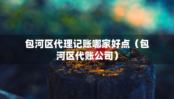 包河區(qū)代理記賬哪家好點(diǎn)（包河區(qū)代賬公司）
