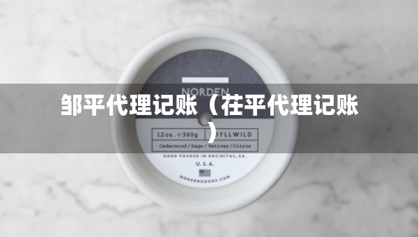 鄒平代理記賬（茌平代理記賬）