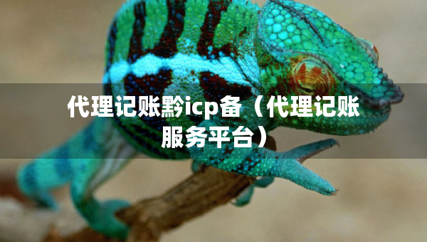 代理記賬黔icp備（代理記賬服務(wù)平臺）