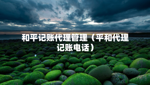 和平記賬代理管理（平和代理記賬電話）